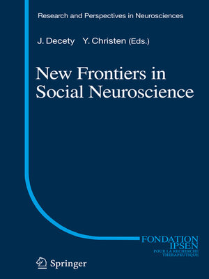 cover image of New Frontiers in Social Neuroscience